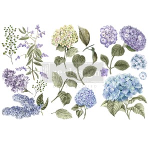 Transfer 3 częściowy  Mystic Hydrangea