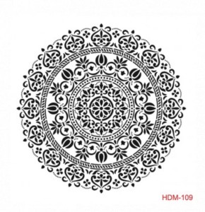 Szablon malarski mandala hdm 109
