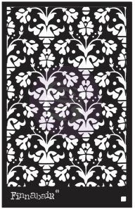 Szablon malarski Vintage Wallpaper