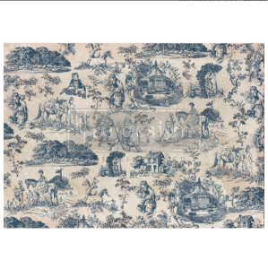 Papier Fibres A1 Toile De Jouy