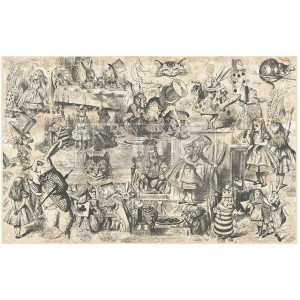Papier morwowy Dreaming in Wonderland