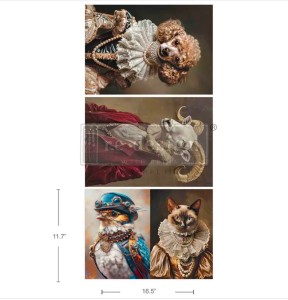 Papier Fibres A3  Lords and Ladies of the wild 