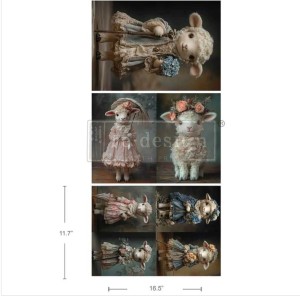 Papier Fibres A3 Sheherd's cottage charm