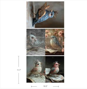 Papier Fibre A3 Rustic Flight 