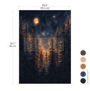 Papier Fiber Moonlight Forest