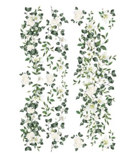 Transfer Trellis Flowers