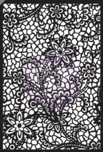Szablon malarski Floral Net