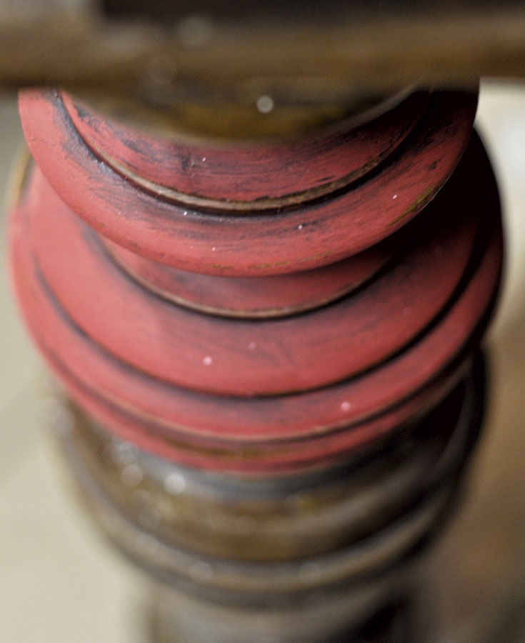 Efekt postarzania mebli